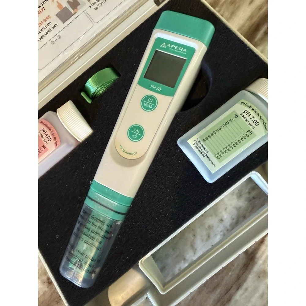 AI209 Value Series PH20 Waterproof Digital pH Tester Kit, ±0.1 pH Accuracy